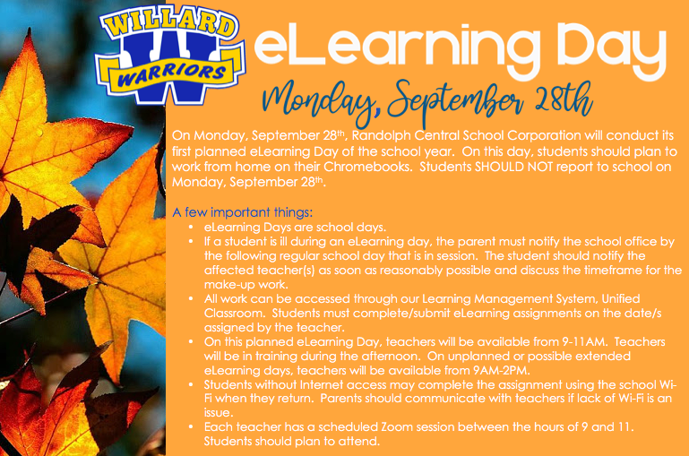 September 28th eLearning Day
