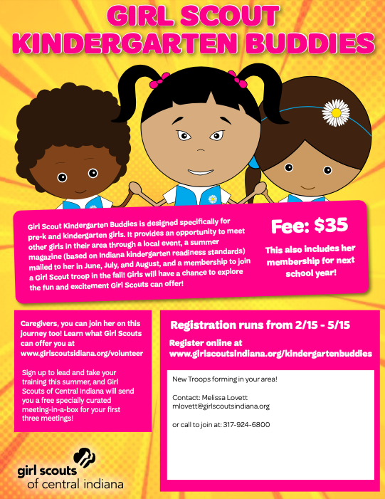 Girl Scout Kindergarten Buddies Program